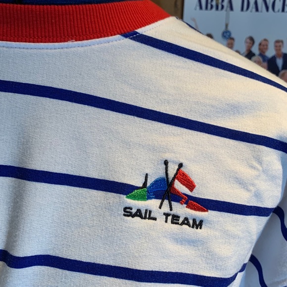 Sail Team Crop Top with Elastic - Picture 2 of 5